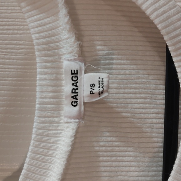 EUC garage long ribbed dress with elastic side - Picture 3 of 6